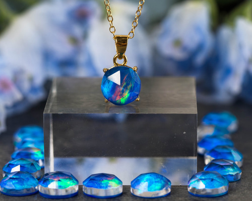 品質のいい ZX crystal gemstones wholesale store ネックレス