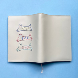 靴職人が作るブックカバー010 4枚目の画像