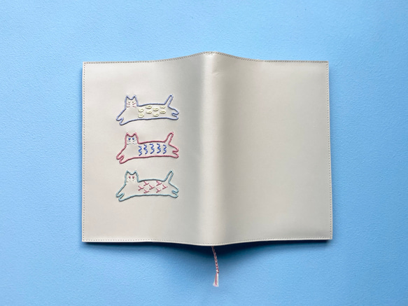 靴職人が作るブックカバー010 4枚目の画像