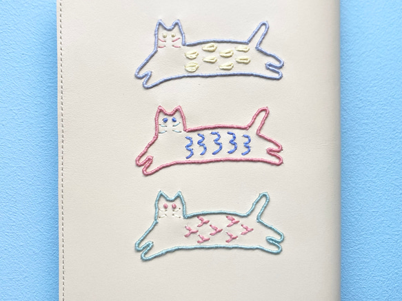 靴職人が作るブックカバー010 2枚目の画像