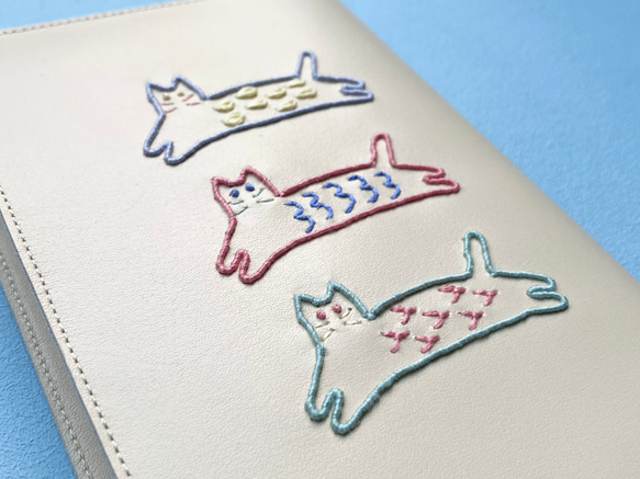 靴職人が作るブックカバー010 3枚目の画像