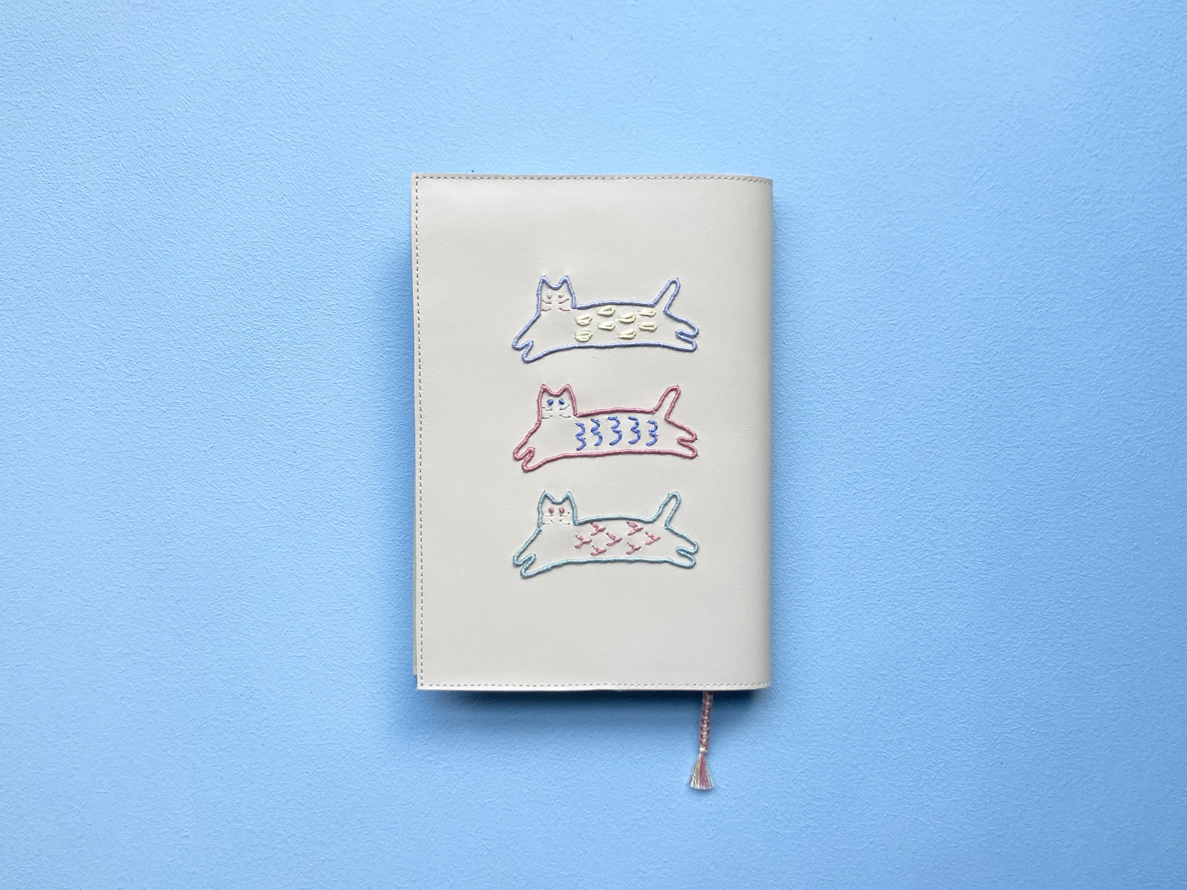 靴職人が作るブックカバー010