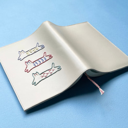 靴職人が作るブックカバー010 5枚目の画像