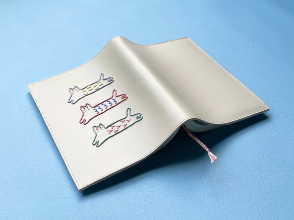 靴職人が作るブックカバー010 5枚目の画像