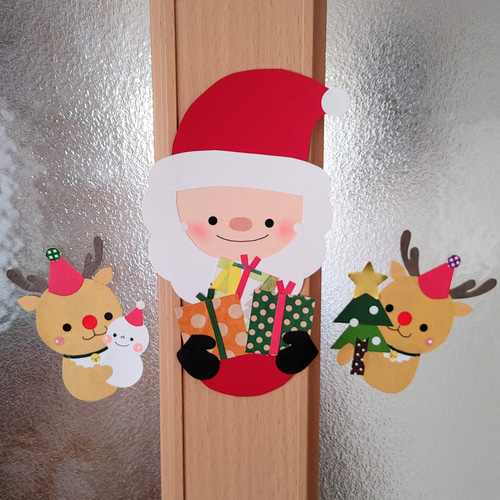 花トナカイ／かわいい馴鹿のクリスマスプレゼント・グッズ☆