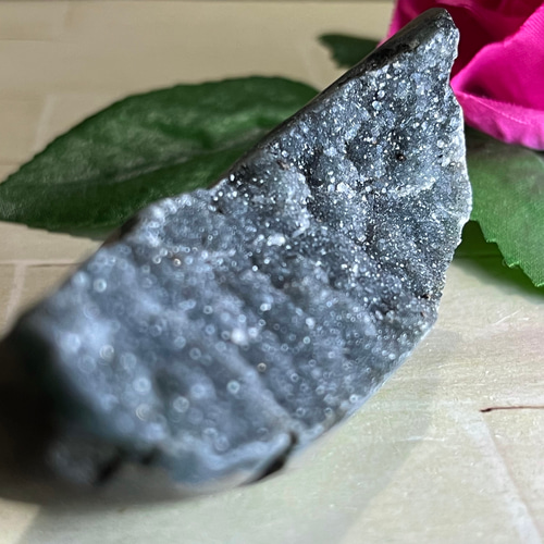 ギャラクシー☪︎⋆˚ ブラックアメジスト クラスター 原石 ラフ