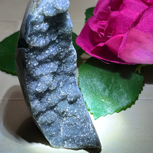 ギャラクシー☪︎⋆˚ ブラックアメジスト クラスター 原石 ラフ