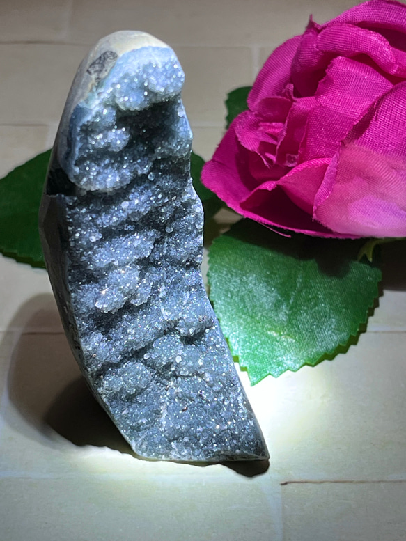 ギャラクシー☪︎⋆˚ ブラックアメジスト クラスター 原石 ラフ