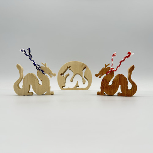 お正月ハンドメイド2026】干支飾り 干支組木 2026「午」 馬 ウマ