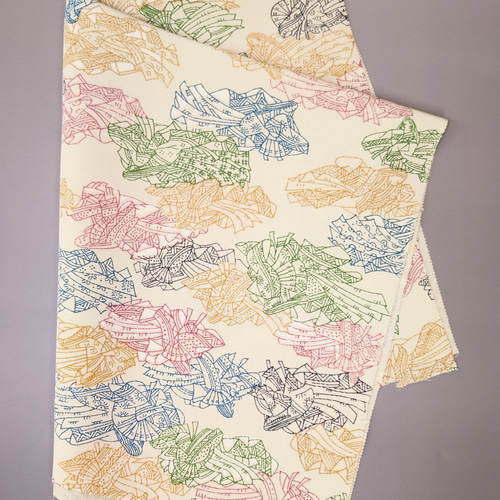 古布】正絹 源氏物語絵巻 ドール着物サイズ 生地 和小物キット専門店  