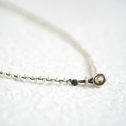 'baby pearl' braid necklace 3枚目の画像
