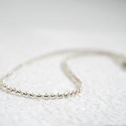 'baby pearl' braid necklace 2枚目の画像