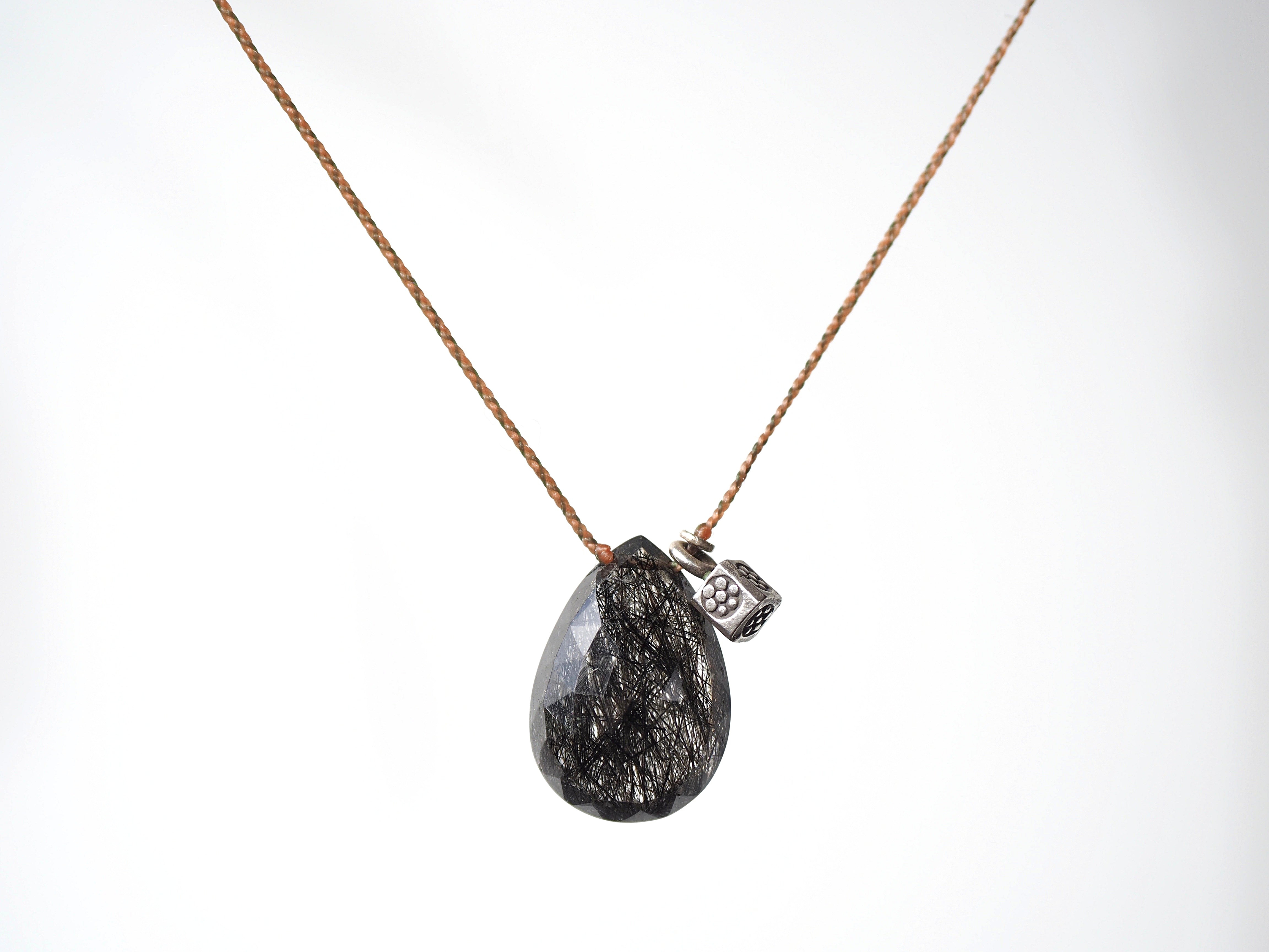 'Tourmaline quartz' pendant