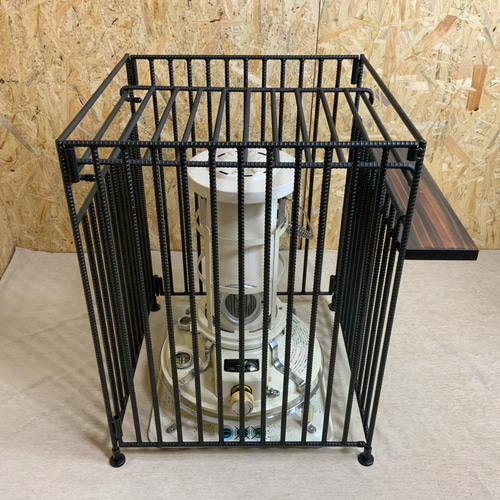 折りたたみ式 キャスター付き ストーブガード アイアン 収納 アラジン