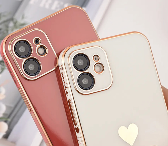 iphone15 iphone15pro 15plus iphone14pro*スマホケース　ハート iPhoneケース 15枚目の画像