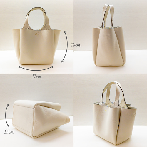 イタリア牛革】10c 2WAY3部屋ショルダートートバッグ〈5色展開