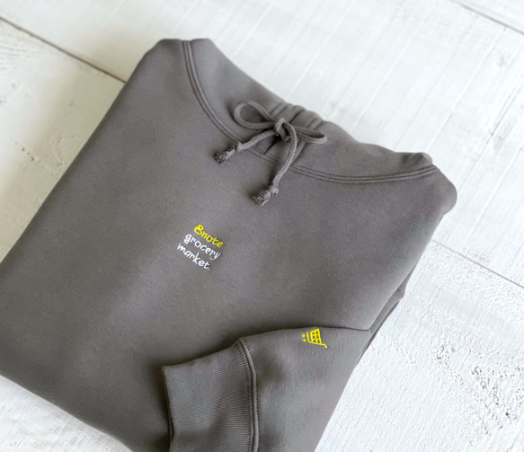 8GM petite rogo & cart パーカー【在庫限り】 1枚目の画像