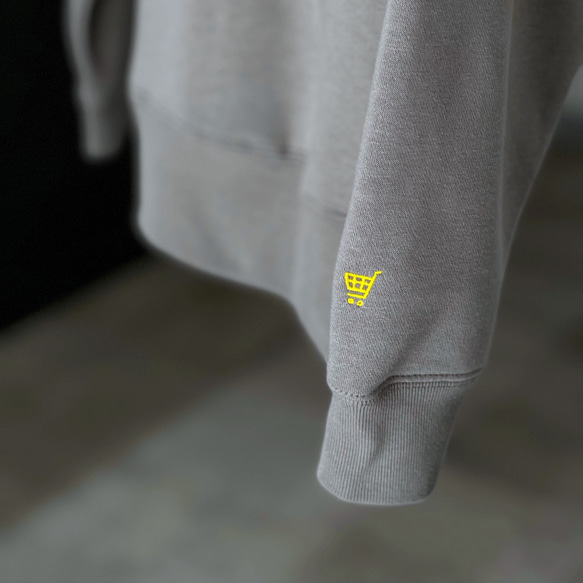 8GM petite rogo & cart パーカー【在庫限り】 2枚目の画像