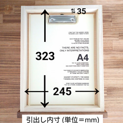 サイズ選択　引出し付きワークデスク【全４色】※受注製作 7枚目の画像