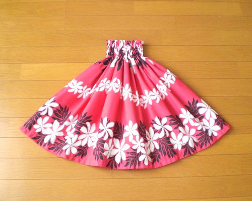 ✨パウスカート マゼンダピンク丈50cm ケイキ 子供 フラダンス