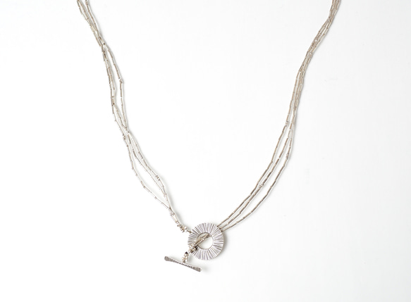 'mantel-top' triple long necklace 2枚目の画像