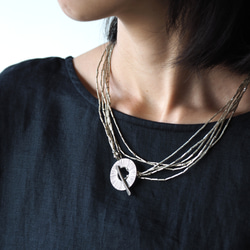 'mantel-top' triple long necklace 8枚目の画像