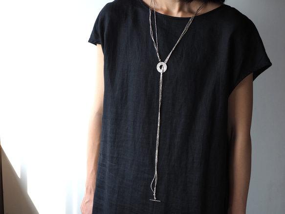 'mantel-top' triple long necklace 1枚目の画像