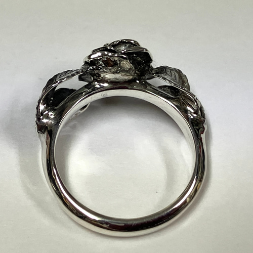 薔薇リング 11号サイズ 薔薇アクセサリー 記念日 プレゼント 誕生日 ご