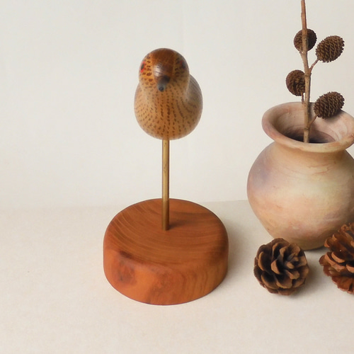 シギ （木・鳥・置物・クラシック） Sandpiper / wooden bird / animal