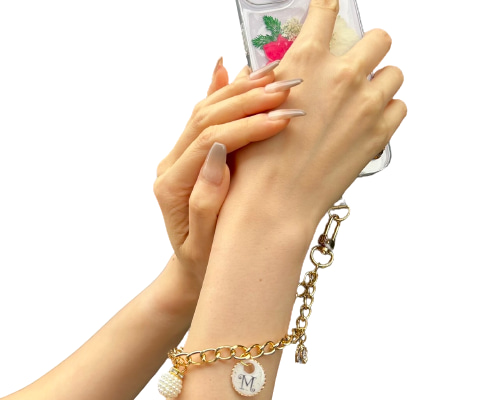 ネズカ ゴールド スマホストラップ ce681652dc0279dbe569ada6c420ce