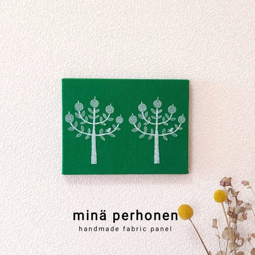 再販！ 大型 ファブリックパネル ミナペルホネン インテリア ハロー