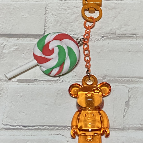 デコパーツ　じゃらじゃらキーホルダー デコパーツ ハンドメイド プラパーツ パーツ キーホルダー