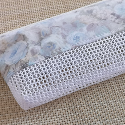 ハンドメイド　歯ブラシポーチ　メッシュポーチ　歯ブラシケース　リバティ　ハムステッドサマー 6枚目の画像