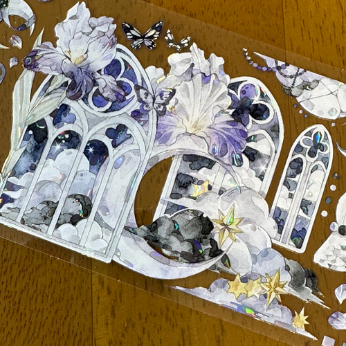 ♡海外マステ♡ Likey文创  さん 淡茶（贝壳光） ♡海外マステ♡ Likey文创 さん 淡茶（贝壳光） ❌即購入不可