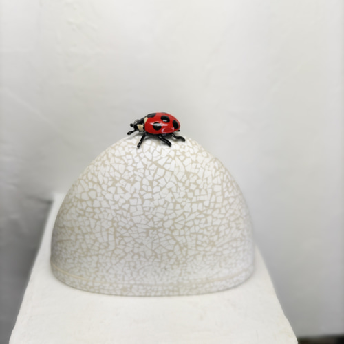 クローバーとてんとう虫(四つ葉を探して) 立体・オブジェ