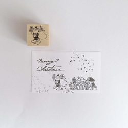 聖誕老人郵票 3 件套，貓、熊、兔子，郵票 291 第6張的照片