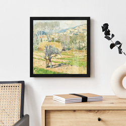 [額縁付き] Cagnes カール・モル アートポスター 天然木 風景画 木製 絵画 北欧 日本製 ポスターフレーム 3枚目の画像