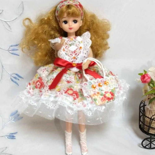 リカちゃんの着せ替えお洋服&バッグetcの4点セット/ハンドメイド