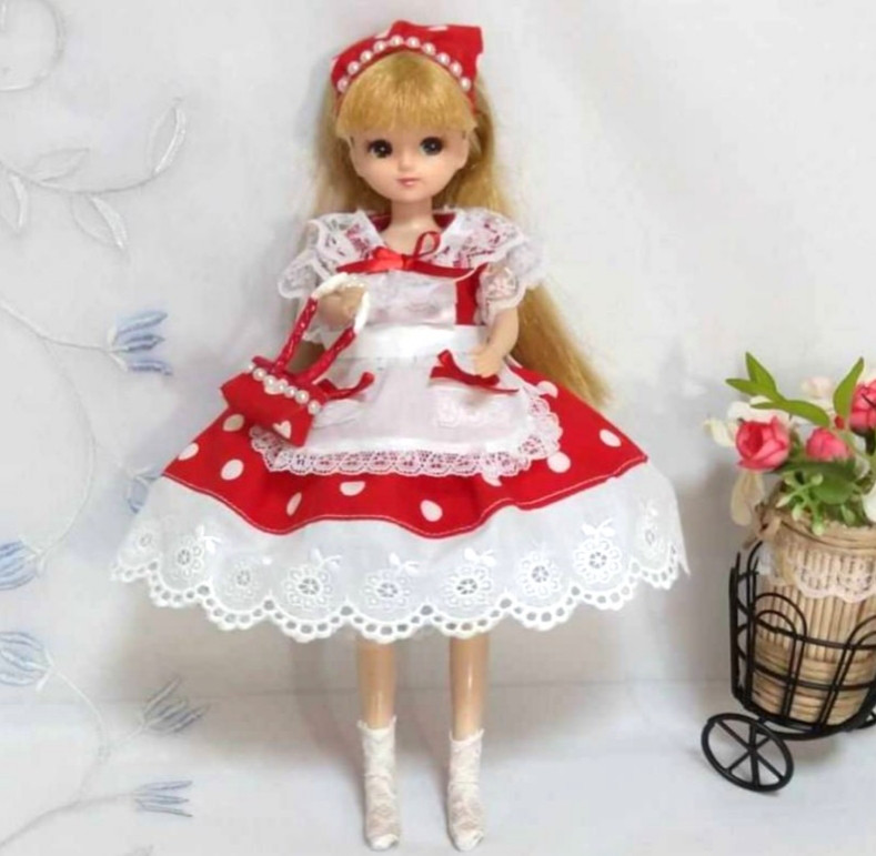新品同様 16sep/B-pro　リカちゃんの服 ハンドメイド 着せ替え服・アウトフィット