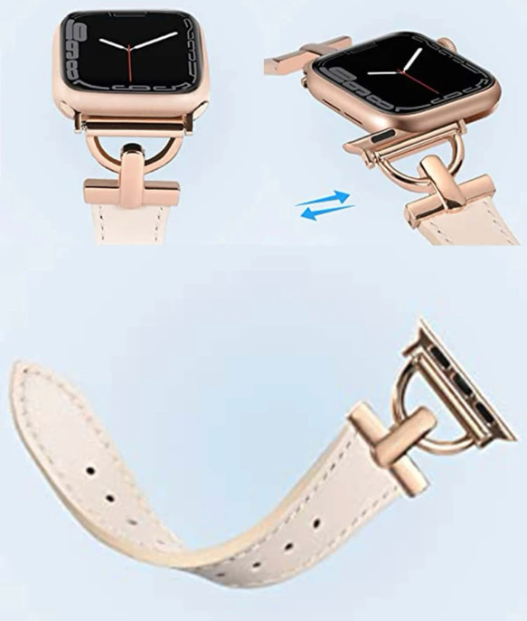 Apple Watch バンド 38mm 40mm 41mm レディース 女性 3枚目の画像