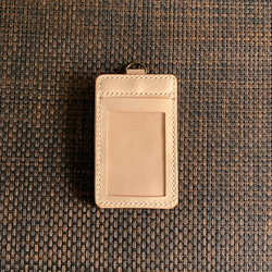 [4面+鑰匙袋，天然皮革] 身分證夾 CC-30w，通勤卡夾，身分證夾，通行證夾 231022 第6張的照片