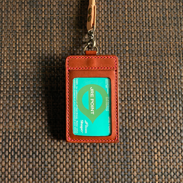 [4面+鑰匙袋，天然皮革] 身分證夾 CC-30w，通勤卡夾，身分證夾，通行證夾 231022 第12張的照片