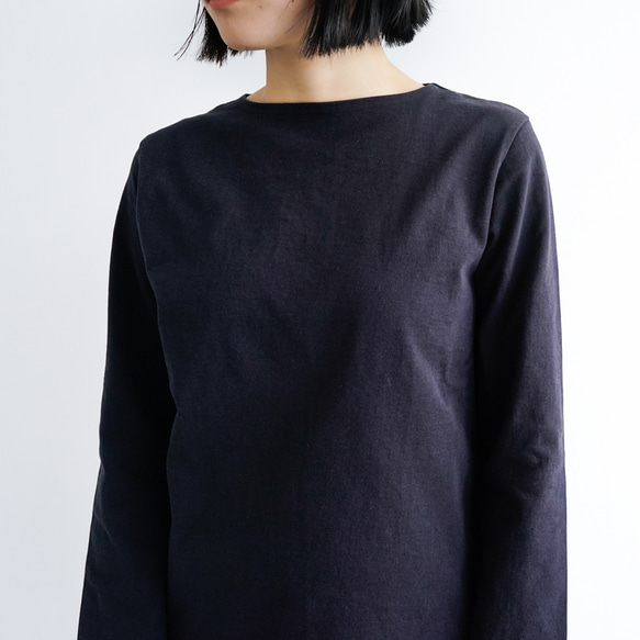 MVSコットン/センターバックT/dark navy/size1•2(size1完売) 7枚目の画像