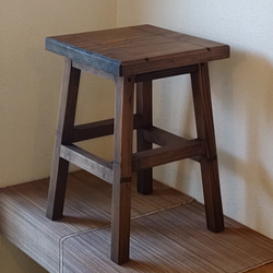 スツール サイドテーブル ミニテーブル 四角い 椅子 飾り棚