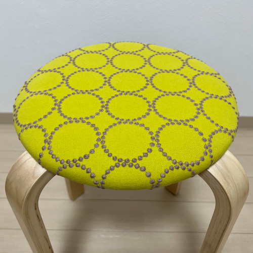 ミナペルホネン dop タンバリン 丸スツール 【イエローグ】 椅子 オットマン オットマン 丸スツール 【イエローグ】 椅子 タンバリン dop ミナペルホネン