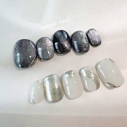 ゆめかわ イニシャル ネイルチップ ネイルチップ（つけ爪） 8/3〜6まで