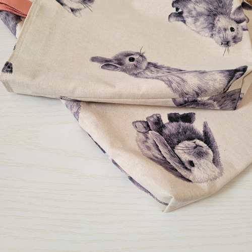 野原のうさぎ ⚪ 大きめレッスンバッグ 3点セット ⚪ 女の子 在庫わずか】入園入学3点セット〈レッスンバッグ〉〈うさぎ〉〈女の子