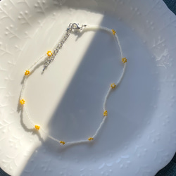 イエローオパール 小粒 ビーズ ネックレス beads247 イエローオパール 小粒 ビーズ ネックレス beads247 | せんとば
