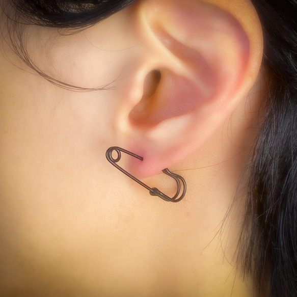 piyo、ピアス、顔、面白い、 両耳 2点 心ほっこり ピアス かわいい表情 可愛い 黒顔 石炭