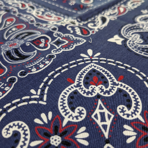 ☆定番バンダナ柄のｶｯﾄｸﾛｽ(各・約30×108cm) はぎれ とんとん